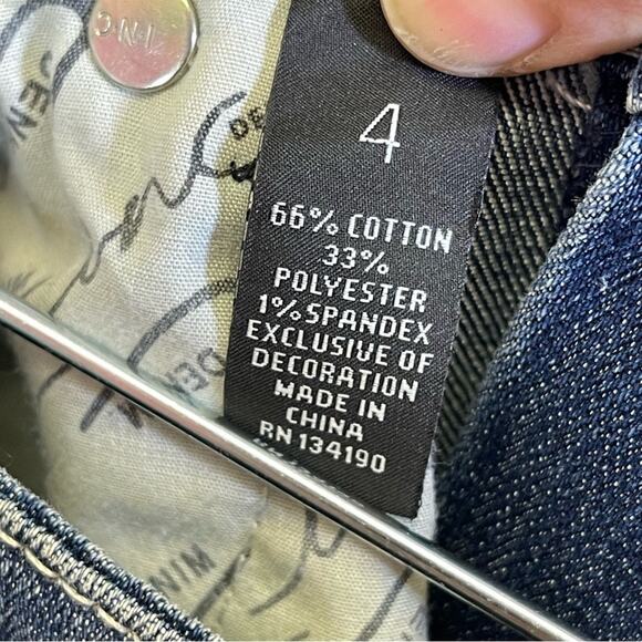 Inc Denim. Jewel Details. Boot Cut Regular Fit. Size 4. In excellent condition! - Picture 5 of 6